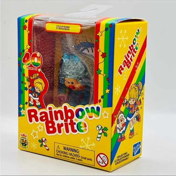 Rainbow Brite Mini Figures Holiday Edition TWINK Rare Chase - Picture 2 of 6